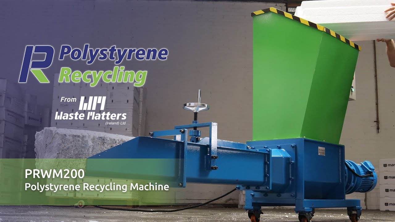 PRWM200 Polystyrene Compactor Machine