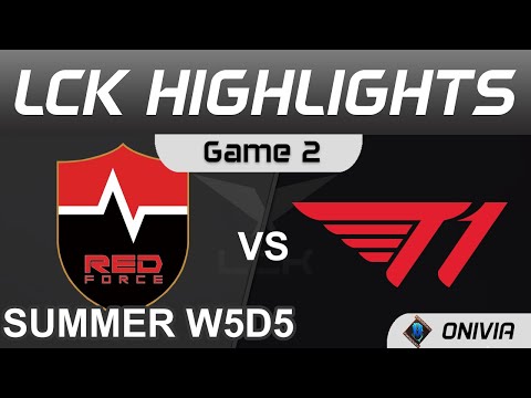 NS vs T1 Highlights Game 2 LCK Summer Season 2021 W5D5 Nongshim RedForce vs T1 by Onivia