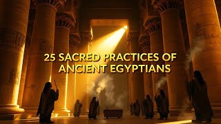25 MYSTERIOUS RITUALS of Ancient Egyptian Priests Explained