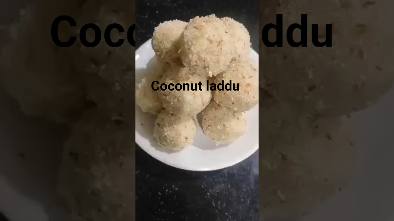 5 mins coconut laddu - simple sweet Treat! 
