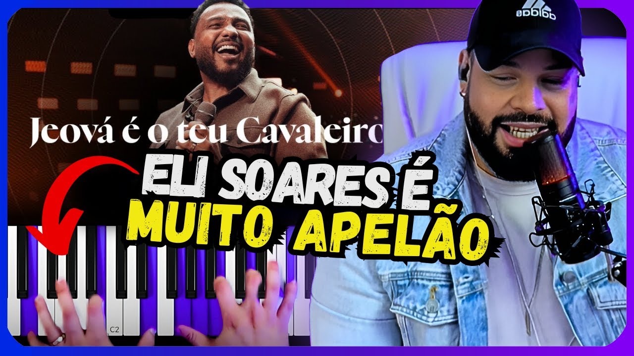 🔥Como Tocar Fácil JEOVA É O TEU CAVALEIRO Versão Eli Soares, Bora aprender? 🎹🔥