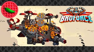 In Broforce, Chopper Gets To You -- Let's Play Broforce (PC) (Part #7) (Local co-op) (1080p 60fps)