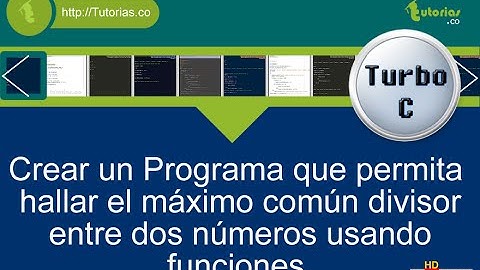 funciones – turbo C (maximo comun divisor)