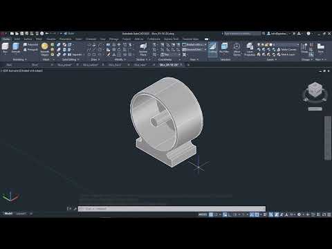 Slice tool (AutoCAD 3D Tutorials)