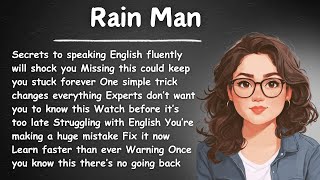 Rain Man   Listen And Speak  Graded Reader  Learn English Through Stories