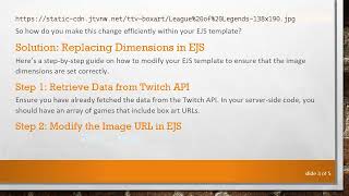 How to Change Image Dimensions from the Twitch API in EJS