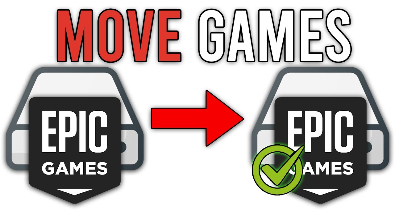 How To Move Epic Games to Another Drive (Windows 11) - Full Guide - YouTube