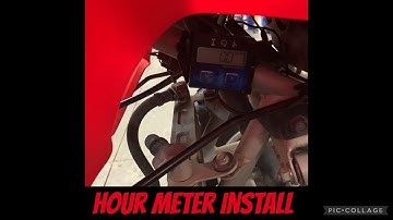 How to install a hour meter on any ATV/UTV/dirtbike/or small engine