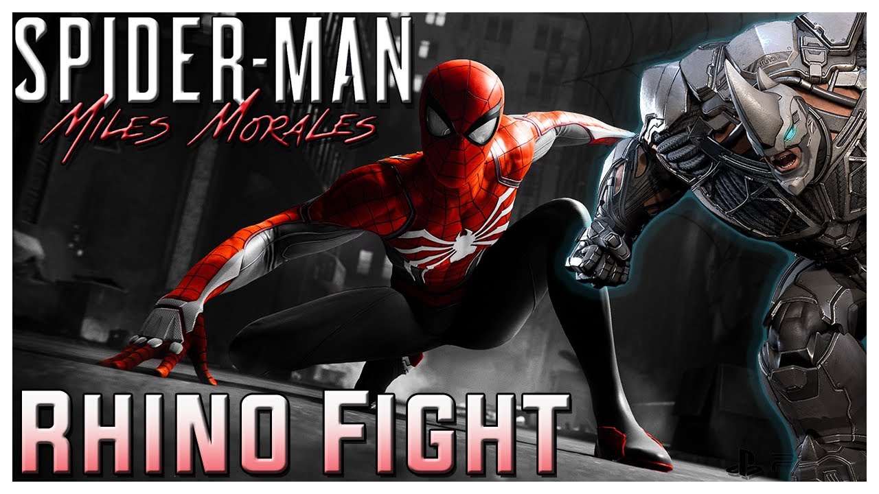 Spider-Man Miles Morales - First Rhino Boss Fight - PS5 Gameplay