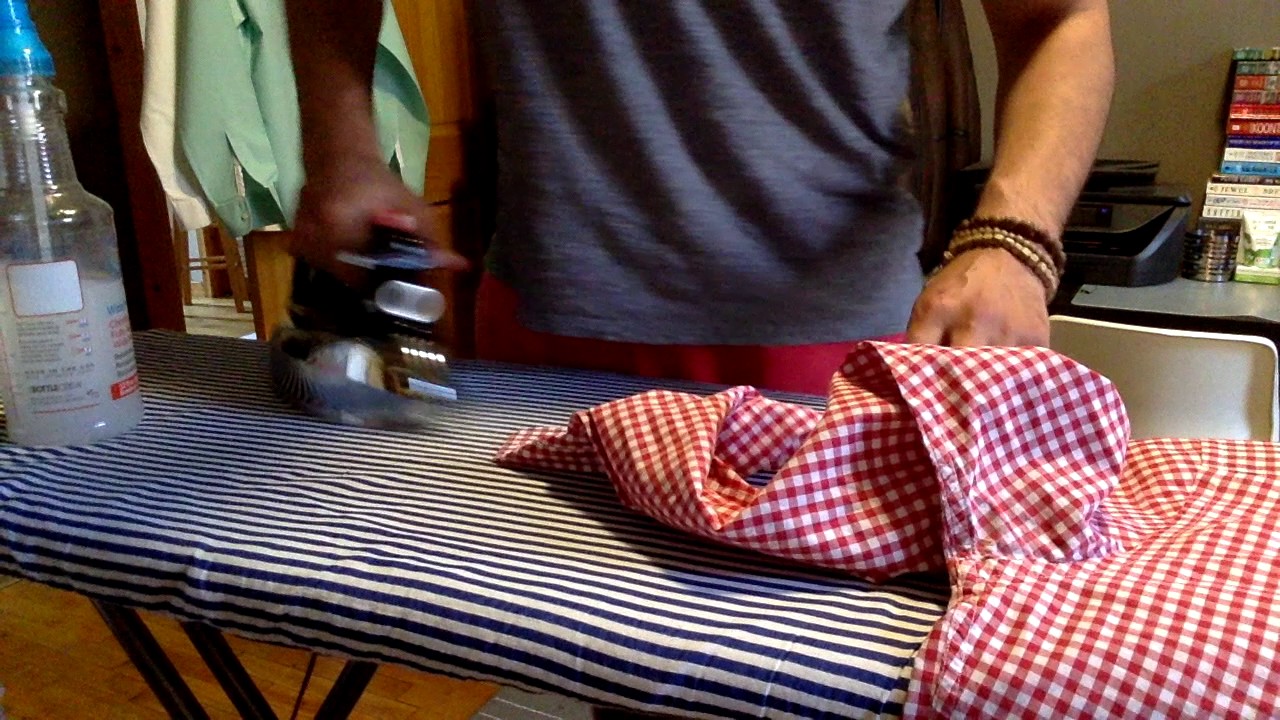 How To Iron A Shirt YouTube