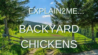 Explain2Me...a Backyard Chickens Solved