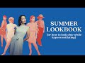 A SUMMER LOOKBOOK | How to look chic and put together while melting