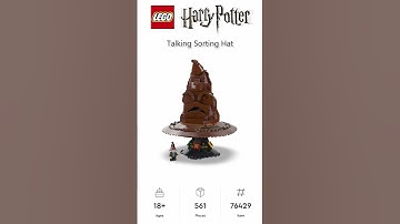 PREVIEW: LEGO HARRY POTTER, Talking Sorting Hat, Set 76429, LEGO 2024