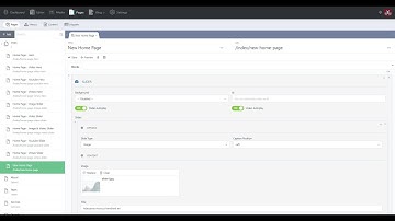Presence Octobercms Theme - Backend Page Creation with Pagebuilder