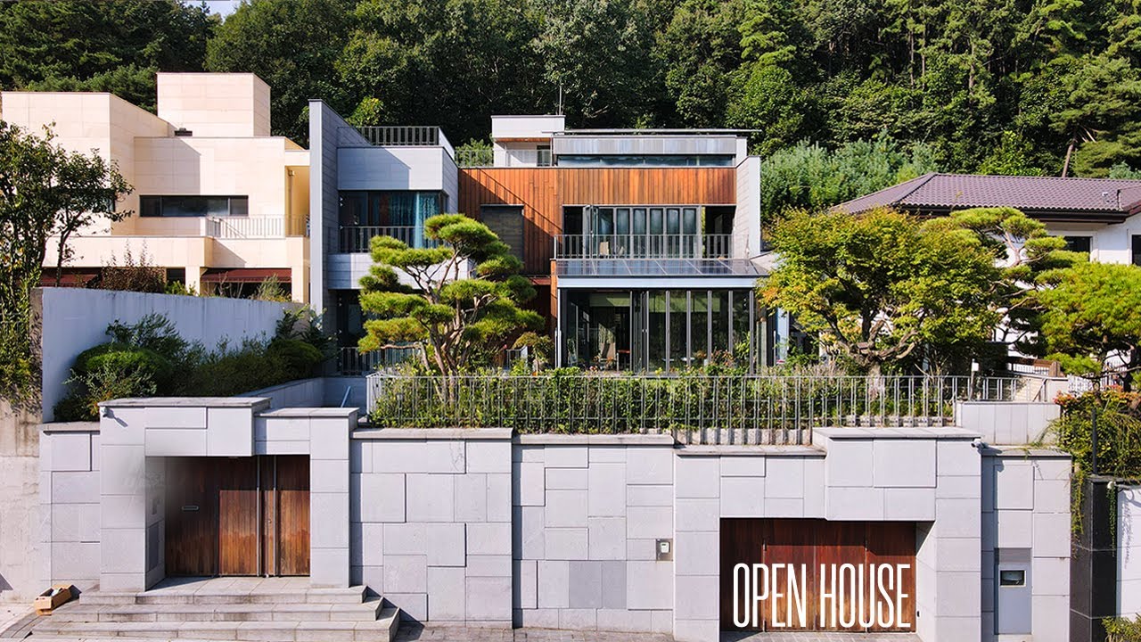 《52억》 성남시 분당구 최고급 단독주택 실내140평 엘레베이터 침실5 완벽한 숲세권 전원주택 매매 Korean Luxury House Tour