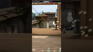 Great thought poor execution! #trendingshorts #valorant #valorantclips #valorantfails #gaming