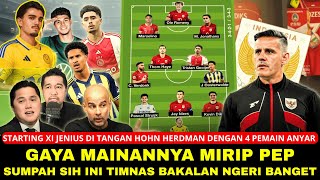 PAKAI 4 PEMAIN ANYAR STARTING XI, HERDMAN PAKAI TAKTIK BUNGLON ALA PEP GUARDIOLA