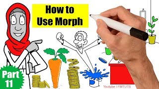 How to Use Morph Option in VideoScribe | Whiteboard Animation English Tutorial