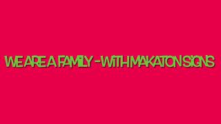 ‘We Are A Family’ by Jack Hartmann Rachel Holt (Makaton Tutor) #MotivationalMakaton #Makaton