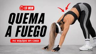 RETO CUERPO COMPLETO SIN EQUIPO | 13 MIN CARDIO