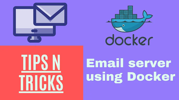 Local email (SMTP) server in 1 minute using Docker