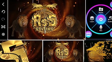 powerful🔥cinematic title logo intro editing in kinemaster 2020 YouTube channel intro video editing