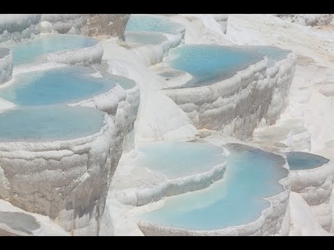 Pamukkale Travertenleri (Hierapolis) | Muhteşem Güzellik | Ortadoğu - Türkiye