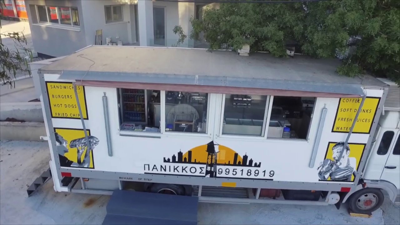 Panikkos Sandwich Food Truck Painting YouTube