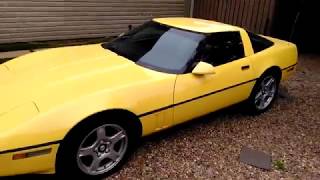 1985 Corvette startup 1985 Corvette Starting Up