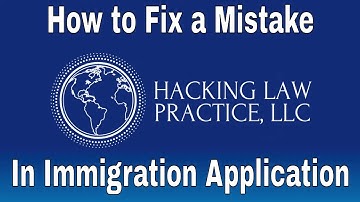 How to Fix Mistake in Application