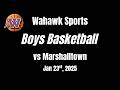 Waterloo West Boys Basketball vs Marshalltown (Jan 23rd, 2025)