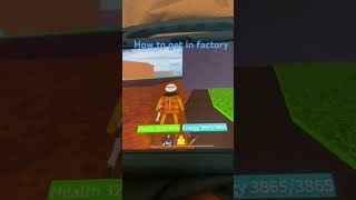 How to glitch in factory#shorts #roblox #bloxfruits