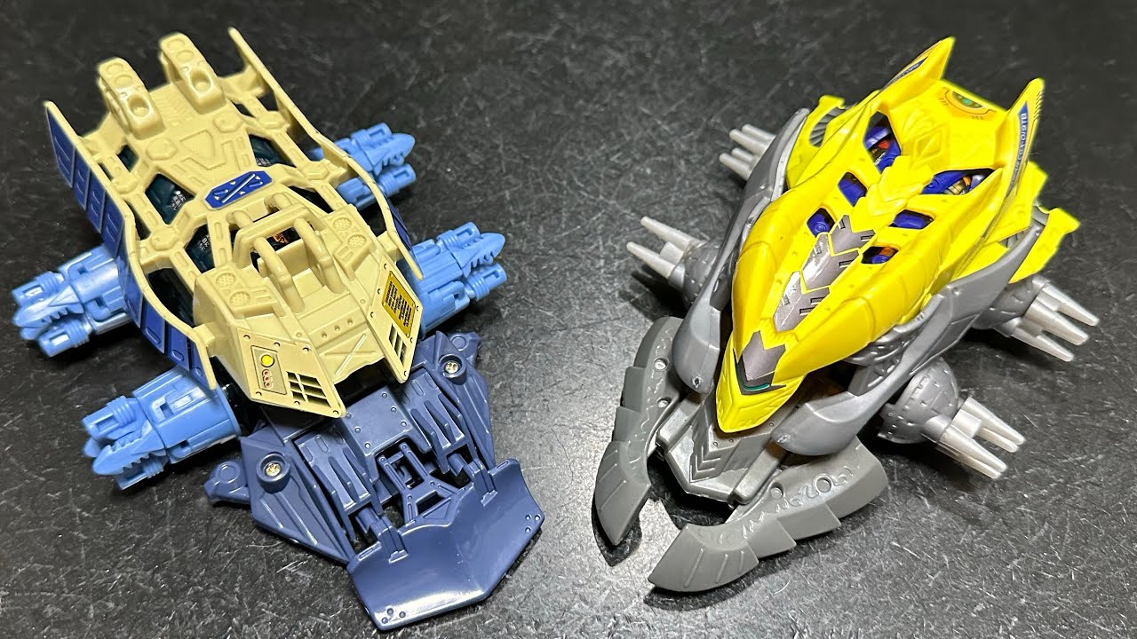 クラッシュギア　ハイドランダー２セット クラッシュギアコンプリート！ ハイドランダーvsギャロップホーン