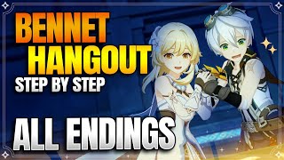 Bennet Hangout Event All Endings   Achievements! -【Genshin Impact】