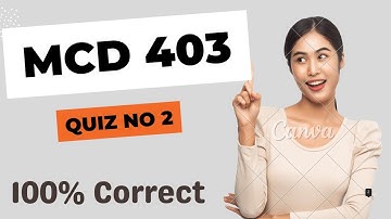 MTH403 Quiz 2 Solution || MTH403 Quiz Solution No 2