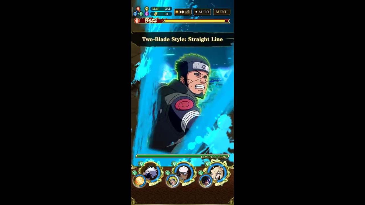 SKILL only Asuma Raid S rank - UNB
