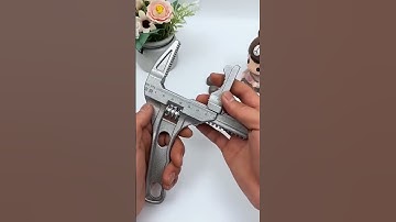 Must have #tools at home, Bathroom live mouth wrench, can be square or round.