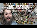 How to paint treelords live