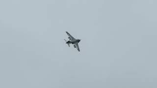 Awesome flight of A-6 Intruder loaded with 24 MK-82 bombs. 4K video !!!
