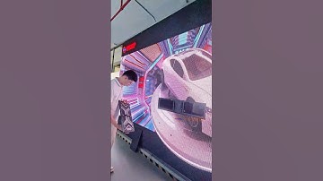 Say Goodbye to Cluttered Wiring with Our HUB Conncetion LED Screen!#leddisplay #ledscreen #ledwall