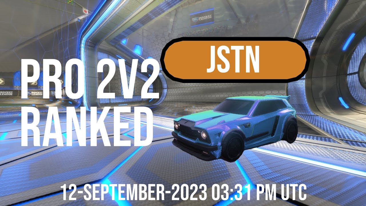 jstn Pro Ranked 2v2 - Rocket League Replays - YouTube
