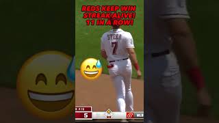 REDS KEEP WINNING! 11 GAMES IN A ROW!