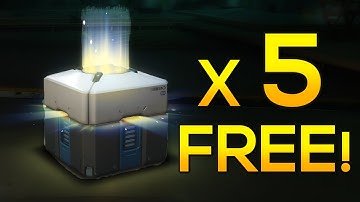 How to get 5 Free Loot Boxes & Hilarious 1vs1 Duel Fights - Overwatch PTR Funny Moments #18