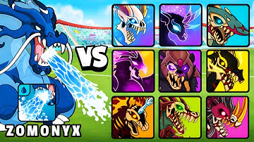 Dynamons World Zomonyx Exclusive Skill VS All Dead Dynamons Battle 😱 #dynamonsworld #pokemon