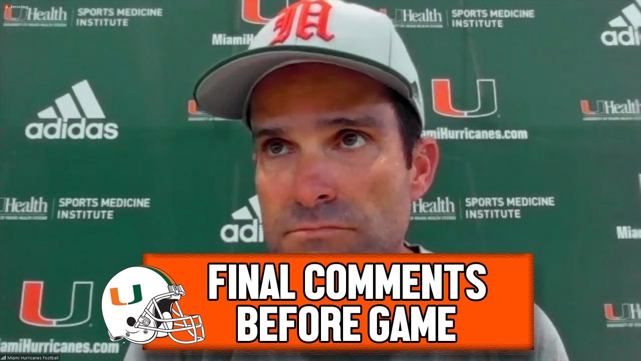 "WE'RE GOING TO BE FAST ON DEFENSE" | Manny Diaz Confident in Defensive Speed