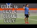 Offseason Football Workout Program: Upper Body | Week 10 Day 4