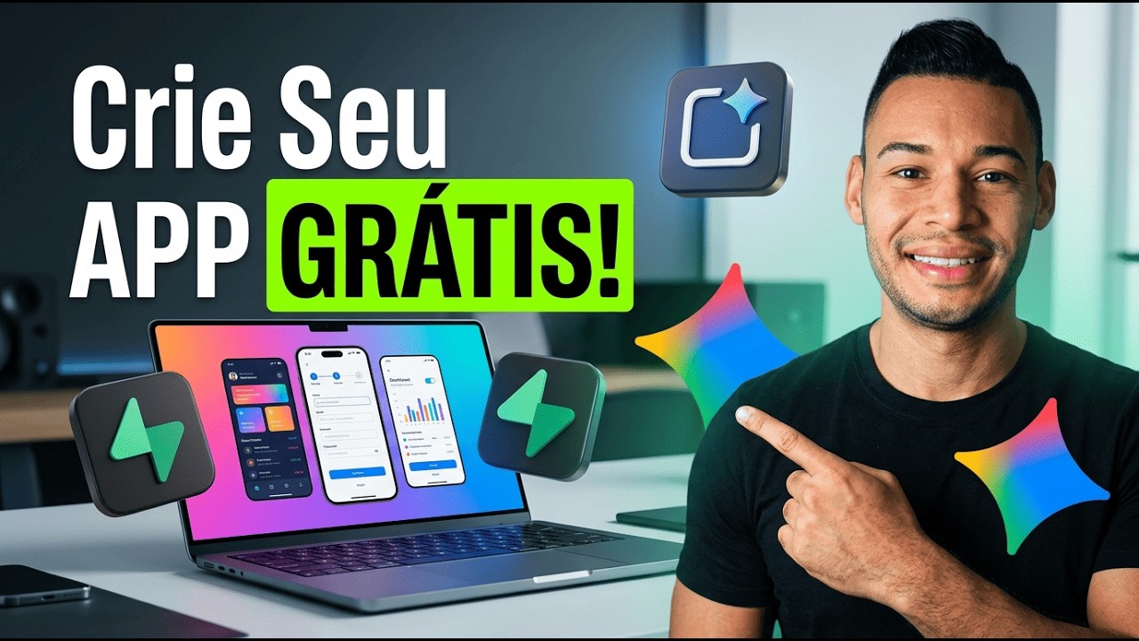 Google AI Studio é ABSURDO: Crie Sistemas Inteiros Sem Pagar Nada Com BANCO DE DADOS