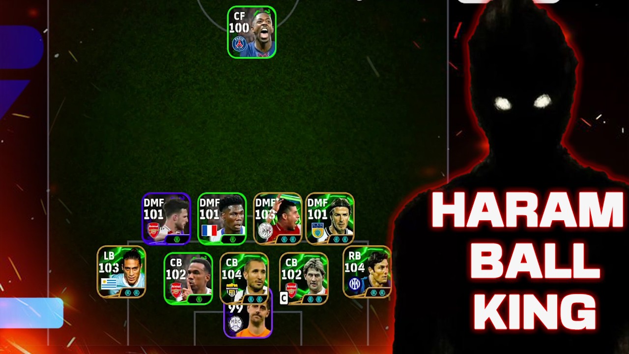 WHEN YOU MEET THE KING OF HARAM BALL  IN EFOOTBALL🤕😮‍💨.