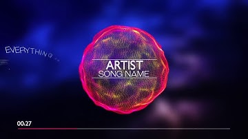 Audio React Music Visualizer | After Effects Template ⭐️⭐️⭐️⭐️⭐️