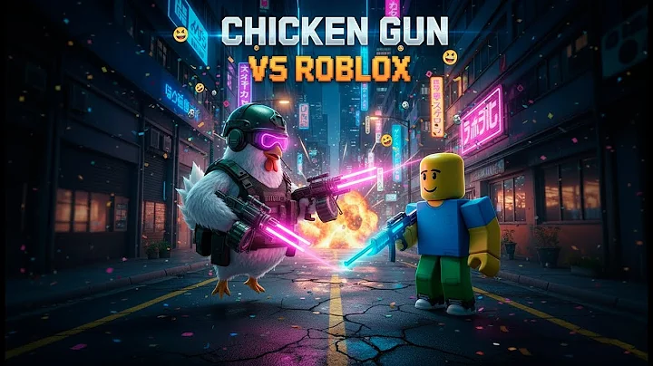 Chicken Gun Mems VS Roblox, Song 2 #chickengun #roblox #memes #funny  #gameplay